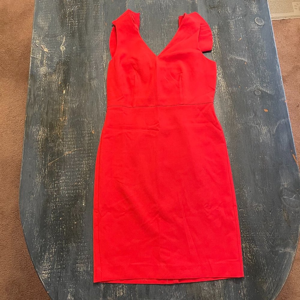 Bright coral Ann Taylor size 4 dress